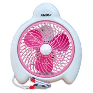 Table Fan, Desktop Fan, 12 Volt DC Battery Operated Fan, Model Dabai
